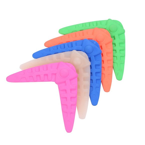 Discs Shape Pet Flying Fetch Dog Chew Toys for Interactive Play - Picture 10 of 11
